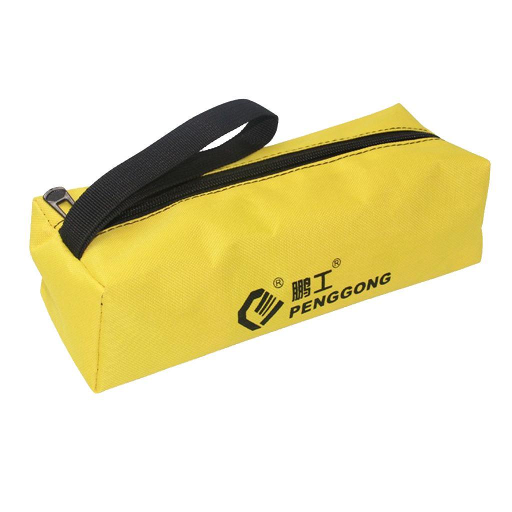 2PC Heavy Duty Oxford Storage Bag Repair Tool Hardware Handbag Zip Organizer