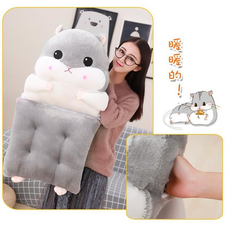 Đệm êm tựa lưng, lót ghế hình động vật, cực kỳ dễ thương