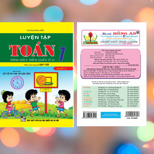 Luyện Tập Toán 1 - Quyển 2 - Trình Bày Trên Giấy Ô Li