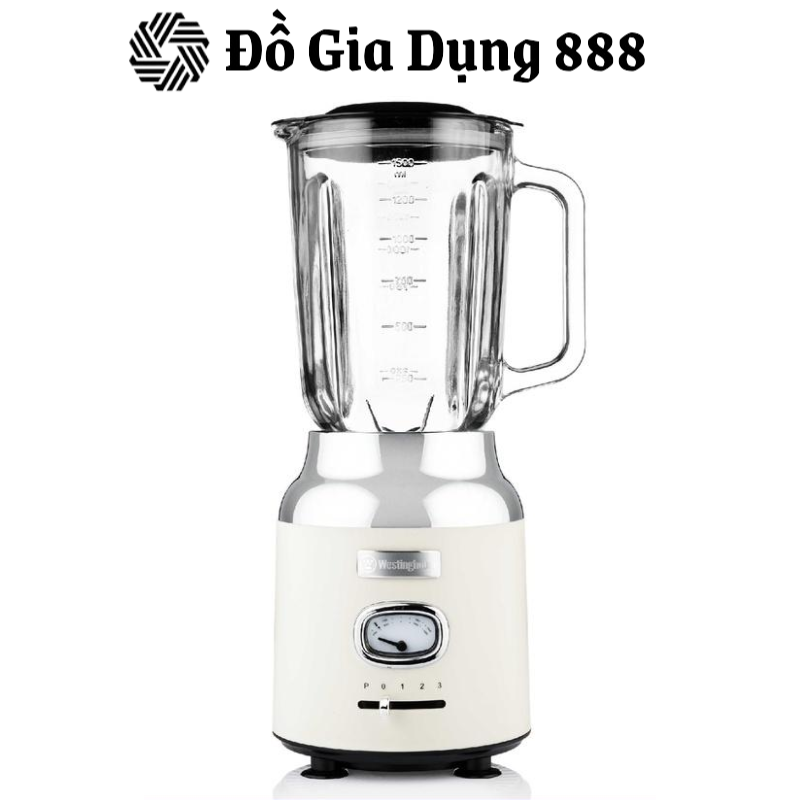 Máy Xay Sinh Tố Westinghouse, Máy Xay Trái Cây, Hoa Quả, Cối Thủy Tinh 1.5L, Công Suất 500W, Nhập Mỹ, Bh 12 Tháng