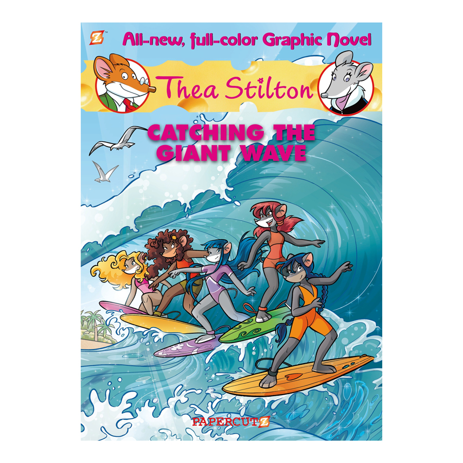 Thea Stilton Graphic Book 4: Catching The Giant Wave