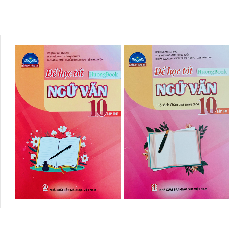 Sách - Combo Để học tốt Ngữ Văn 10 - tập 1 + Tập 2
