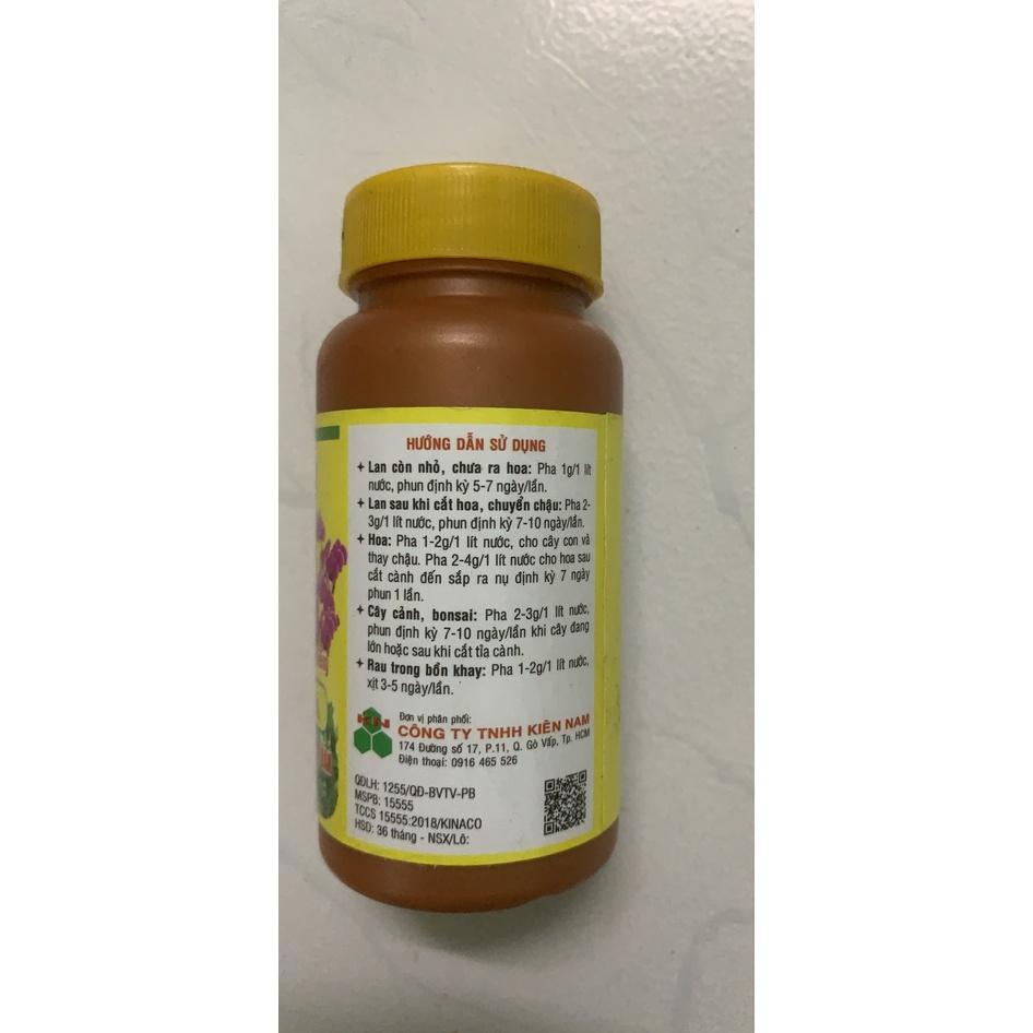 Phân bón NPK KINA theo phân Loại 30-10-10 ; 21-21-21 ; 6-30-30; 10-55-10 lọ 100gr