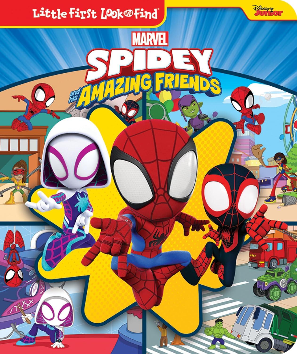 Sách ngoại văn: Little First Look And Find - Spidey &amp; His Amazing Friends