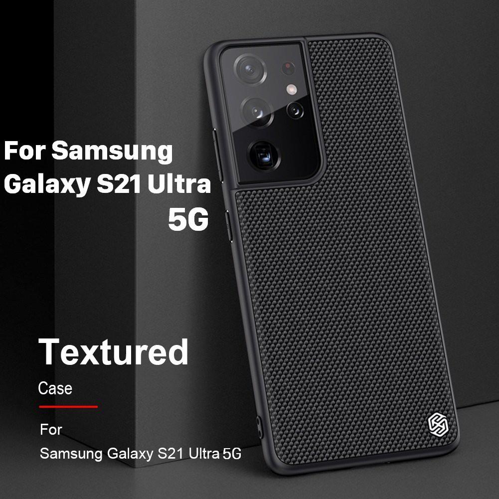 ỐP LƯNG DÀNH CHO ĐIỆN THOẠI SAMSUNG GALAXY S21 ULTRA 5G NILLKIN TEXTURED NYLON FIBER