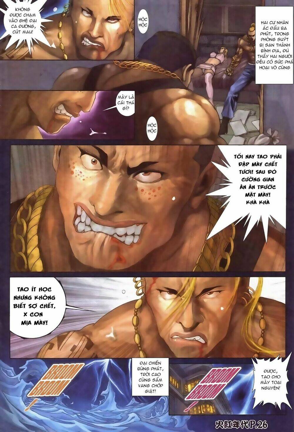 hỏa hồng niên đại hắc cốt đường chapter 101 23