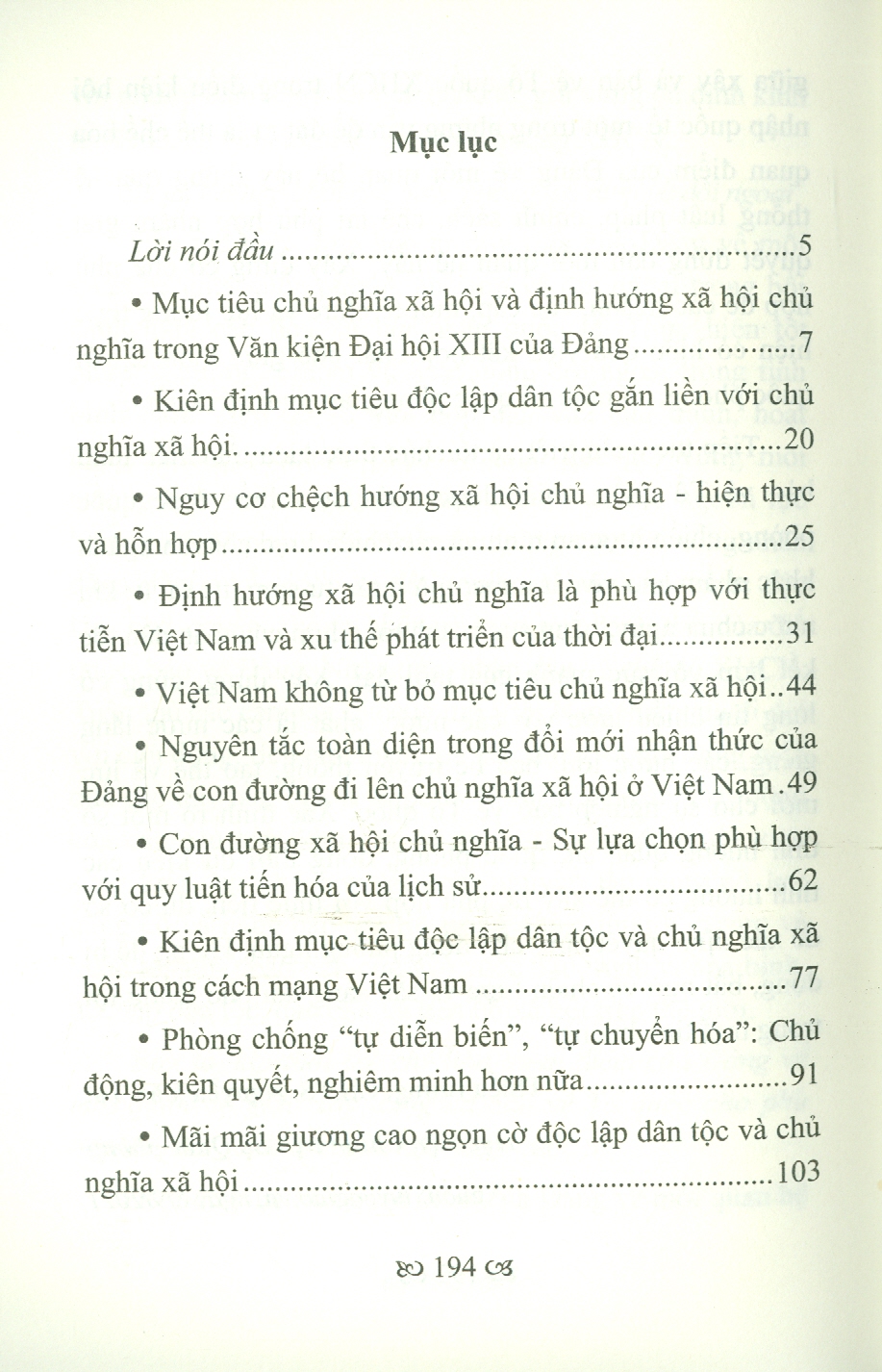 Vững Tin Vào Con Đường Đi Lên Chủ Nghĩa Xã Hội - Đẩy Lùi Nguy Cơ &quot;Chệch Hướng&quot;