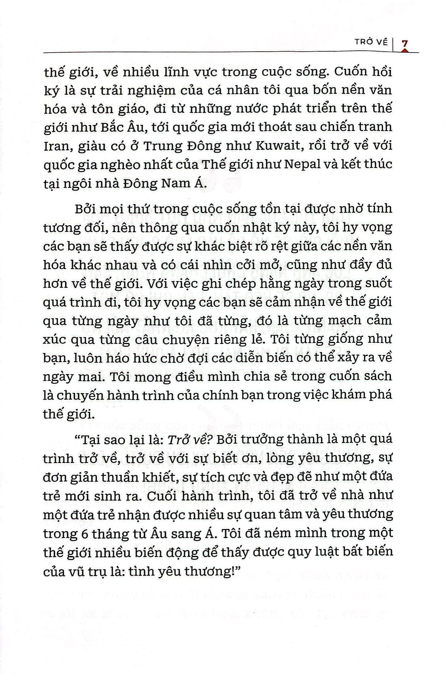 Trở Về - Phần 1: Châu Âu