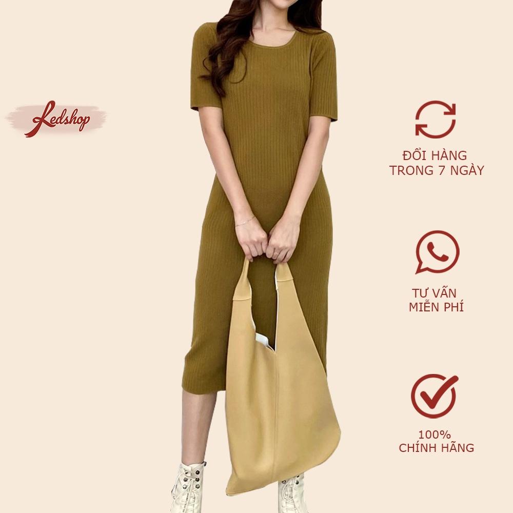 Váy len tăm suông dài phong cách Hàn Quốc Red Shop 29953