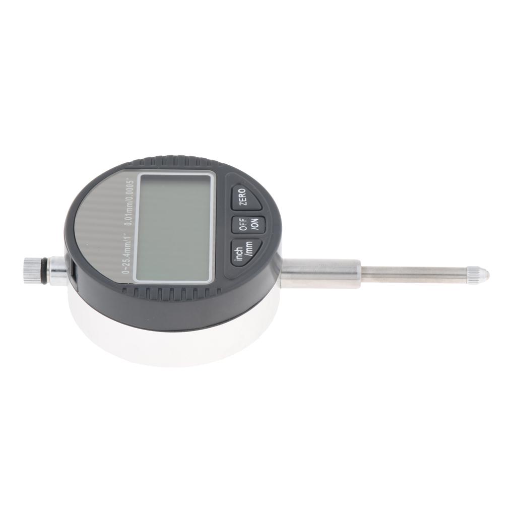 Dụng Cụ Đo độ chính xác Cao 0-25mm/0.01mm Điện Tử Kỹ Thuật Số Đèn Báo