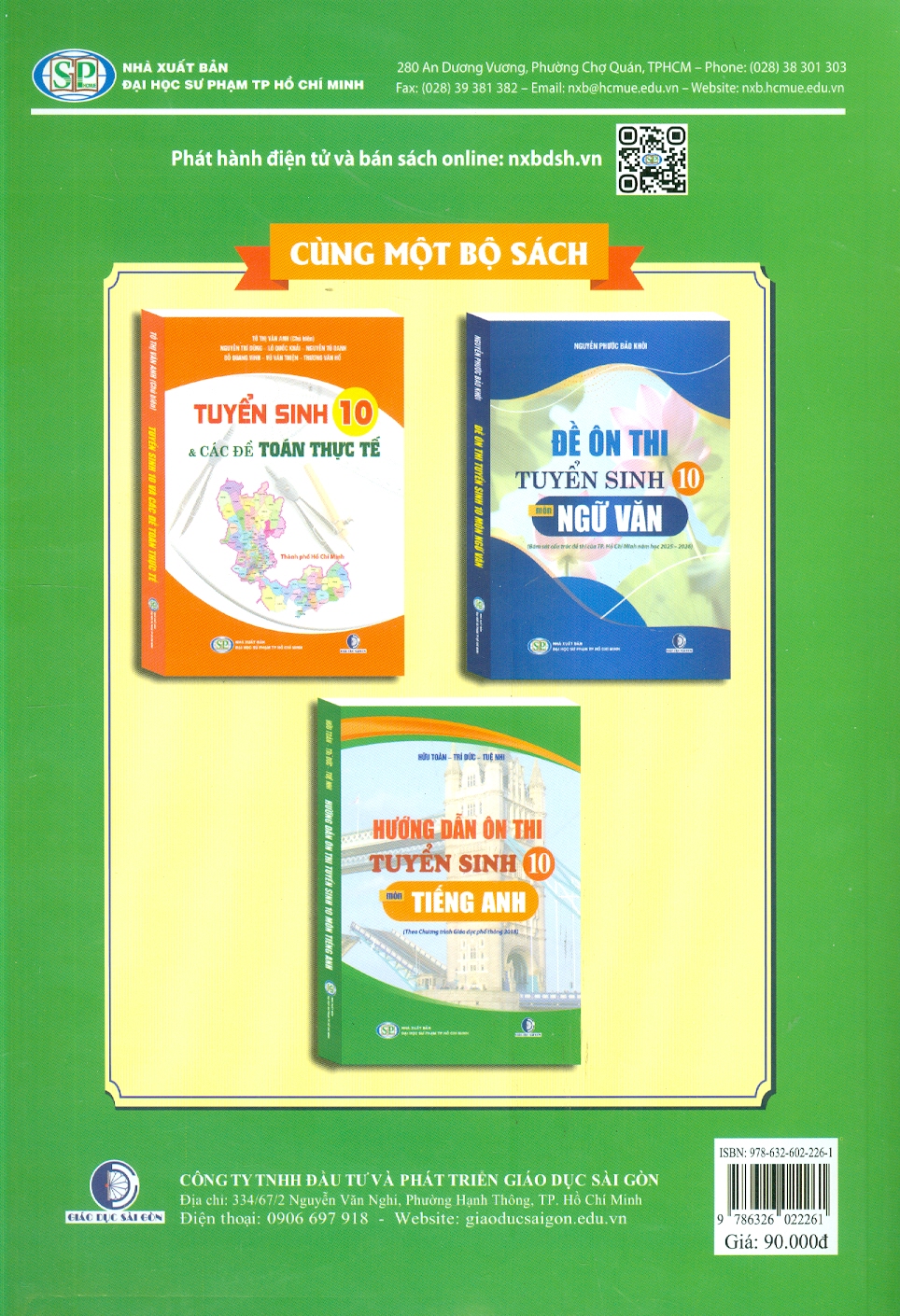 Hướng Dẫn Ôn Thi Tuyển Sinh 10 Môn Tiếng Anh (Theo chương trình Giáo dục phổ thông năm 2018)