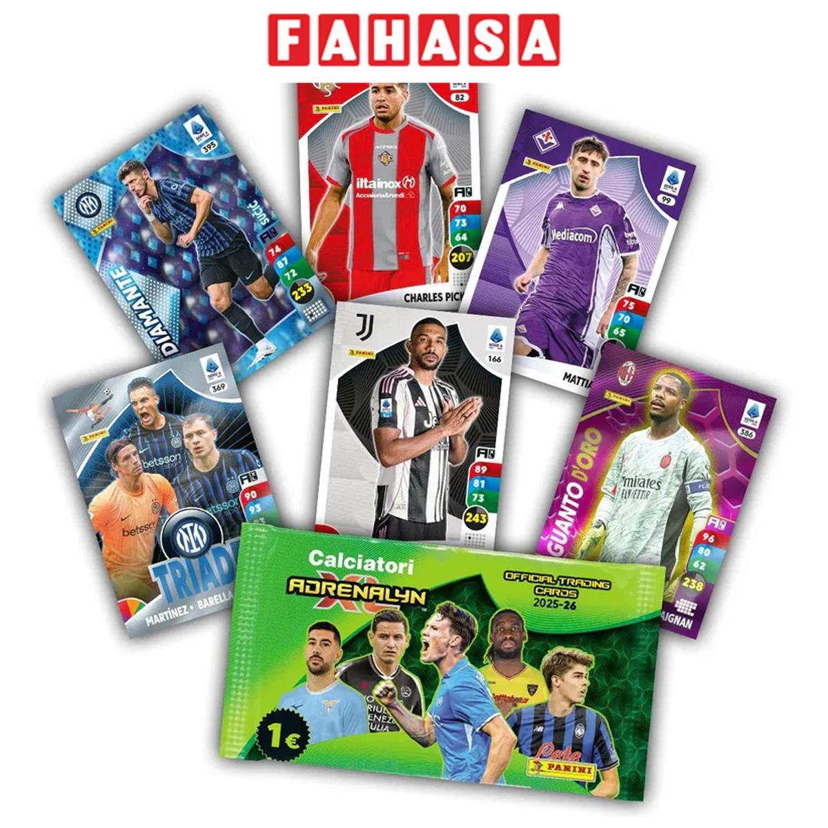 Bộ Thẻ Hình Khởi Đầu Calciatori 2025-26 Adrenalyn XL - Panini