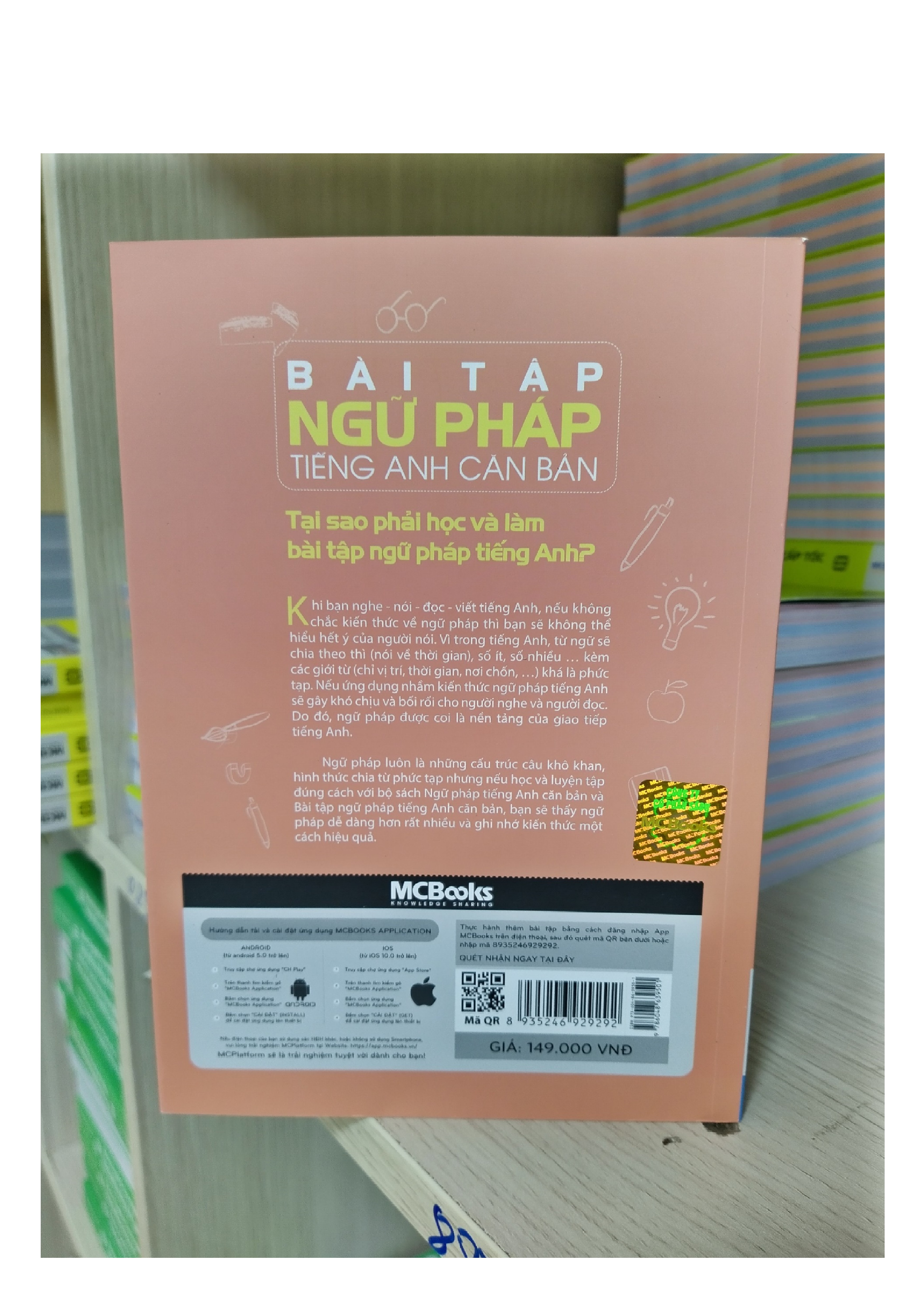 Sách - Bài Tập Ngữ Pháp Tiếng Anh Căn Bản Tái Bản 2020 - thay Bìa Mới - )
