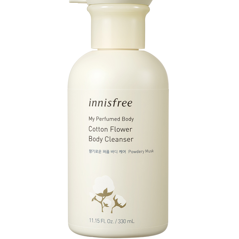 Sữa tắm hương nước hoa innisfree My Perfumed Body Cotton Flower Body Cleanser 330ml - 131173057x