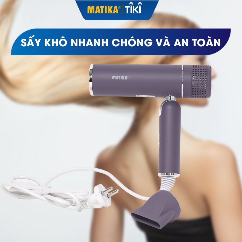 Máy Sấy Tóc MATIKA Công Suất 1600W MTK-3316