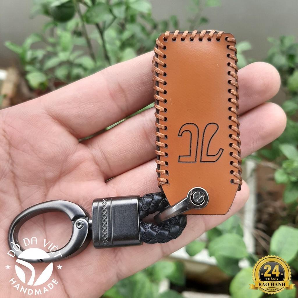 Bao Da Chìa Khóa Remote Pitech chống trộm, keyfob Pi V1 và V2. da thật 100%, bảo hành 2 năm