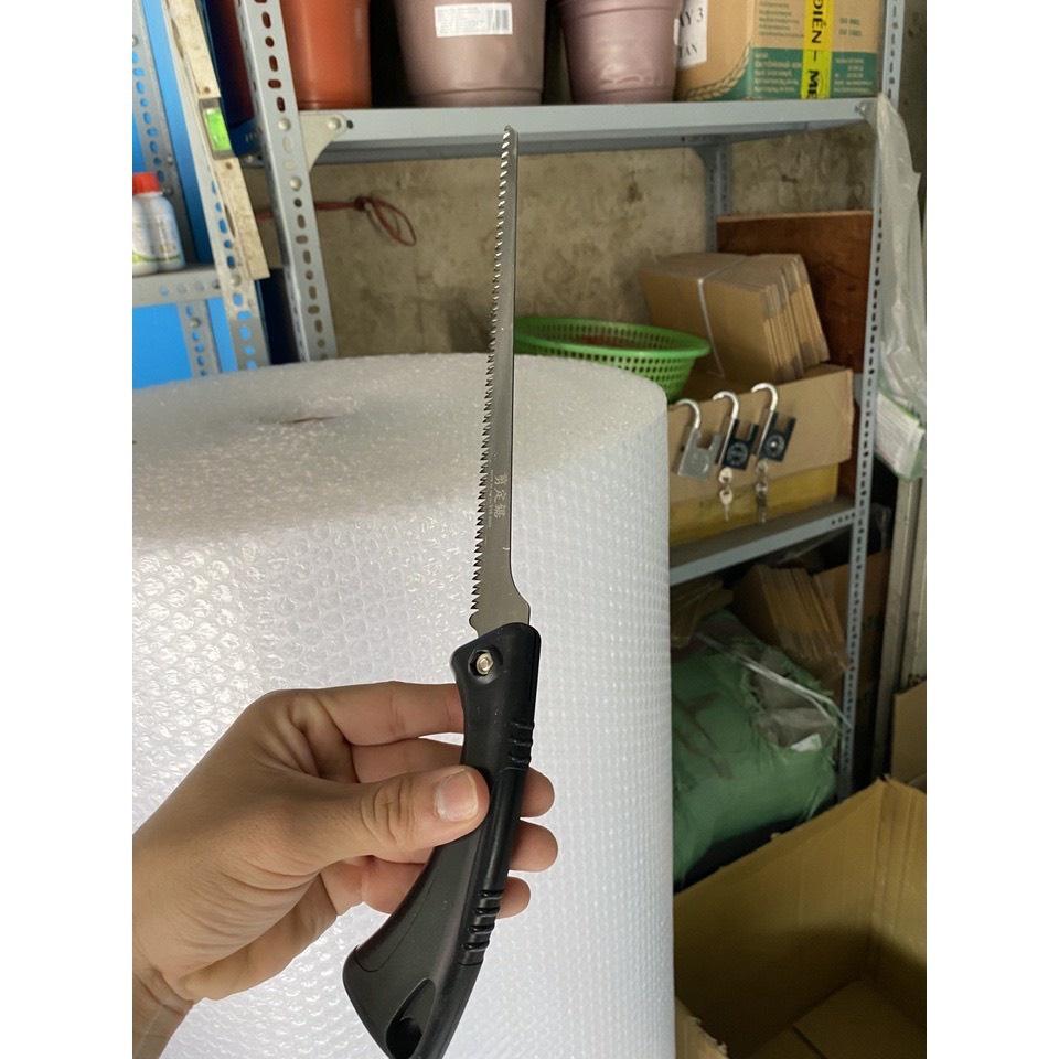 Cưa gỗ cầm tay mini Nhật cực sắc cưa lách cành cây vị trí hẹp, khoét tạo kiểu dáng cây
