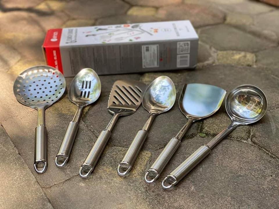Bộ Dụng Cụ Nhà Bếp Elmich Inox 6 Món El3852