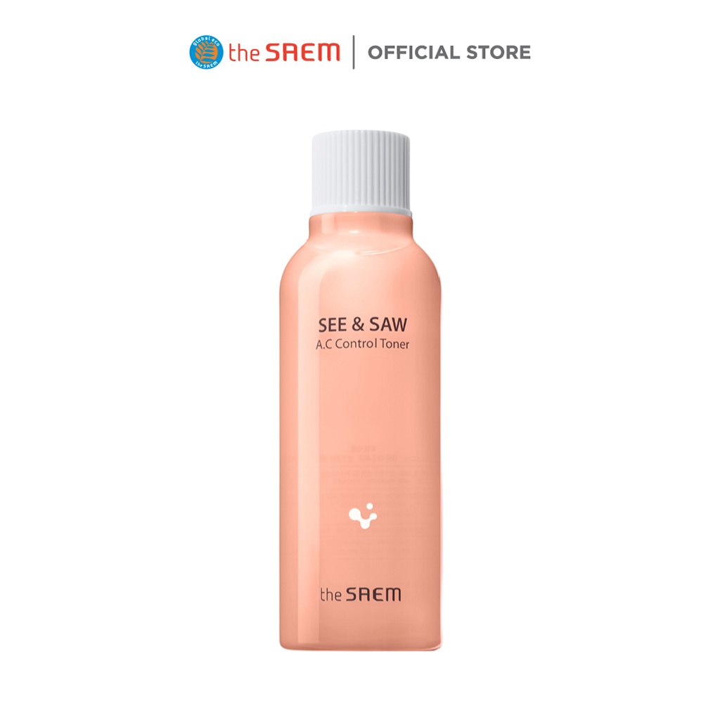 Nước Hoa Hồng Ngăn Ngừa Mụn The Saem See & Saw A.C Control Toner 200ml