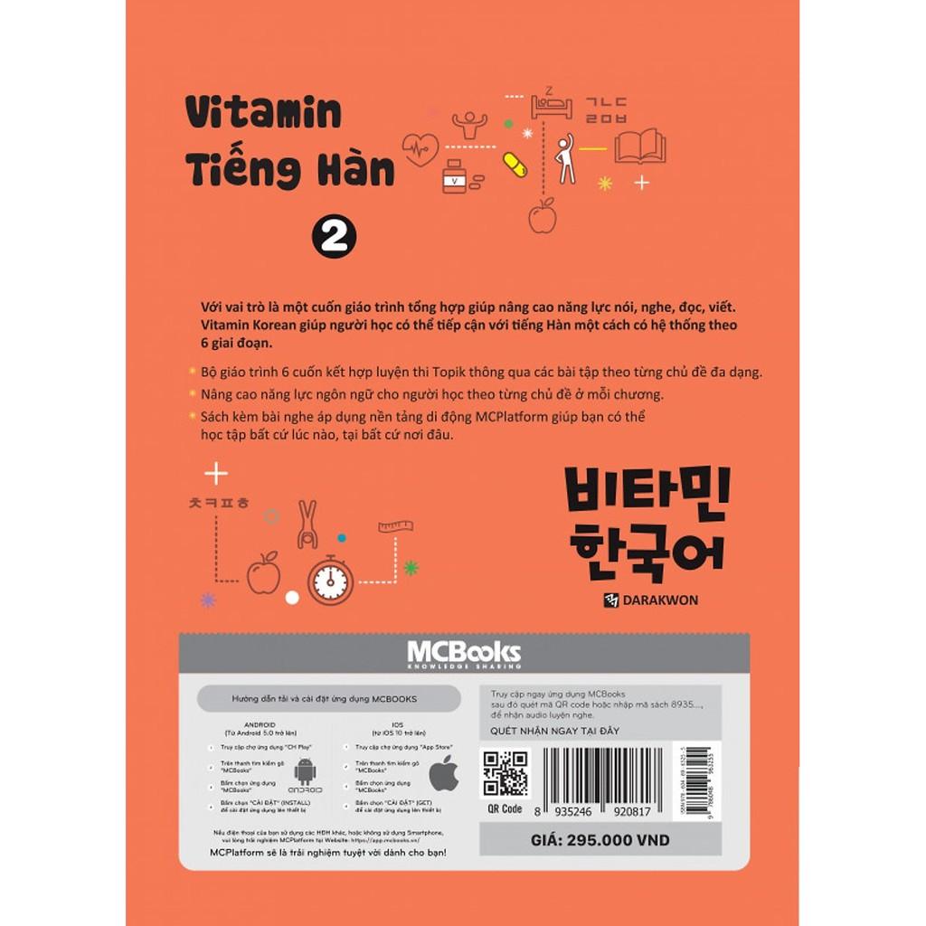 Sách - Vitamin Tiếng Hàn - Quyển 2