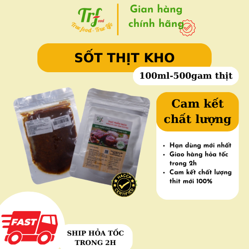 Sốt thịt kho TRF - 200ml
