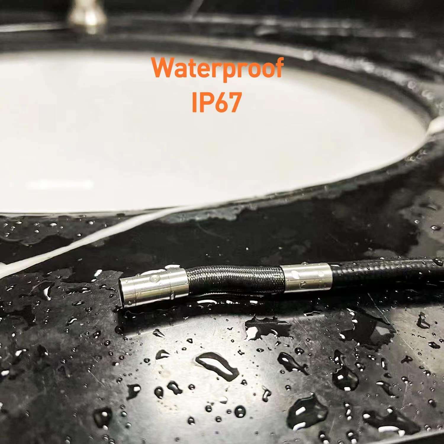 6mm 8,5mm Chỉ đạo 360° Máy nội soi công nghiệp 3m 5m 1080P Màn hình 4.3 " cho hộp đựng kiểm tra hệ thống thoát nước ô tô