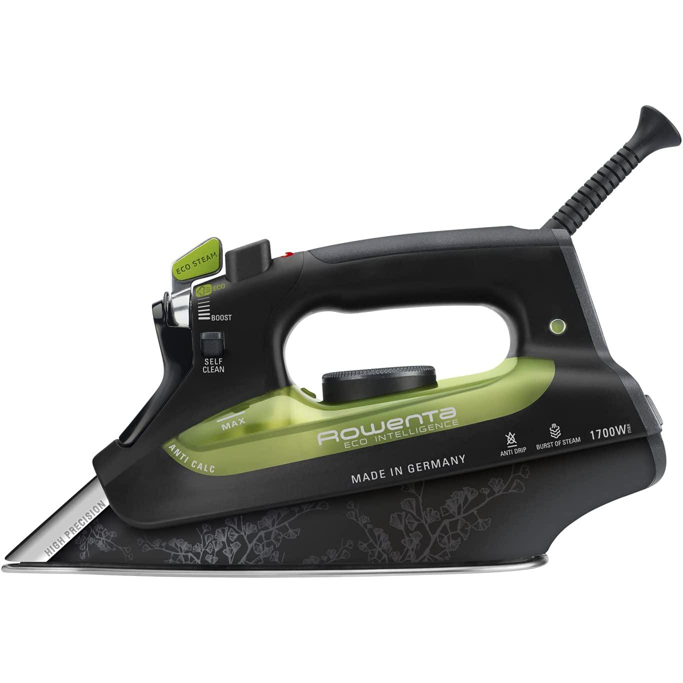 Bàn là hơi nước Rowenta DW6030, Bàn Ủi Hơi Nước,Công Suất 2500W, Chống Mảng Bám, Tự Làm Sạch, Nhập Đức
