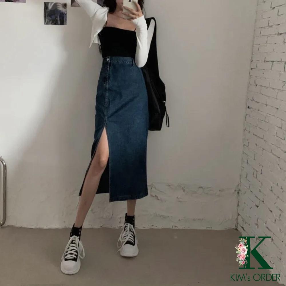 Chân Váy Xẻ Tà Dây Rút Dáng Dài Chân Váy Midi Ulzzang Nữ Mivosa Cv003    Hazomicom  Mua Sắm Trực Tuyến Số 1 Việt Nam