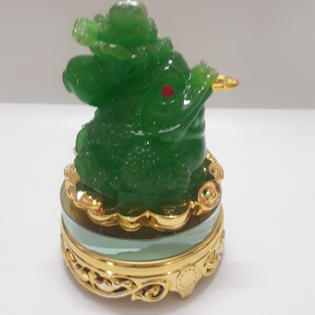 Cóc ba chân - cóc cõng bắp cải cao 15cm
