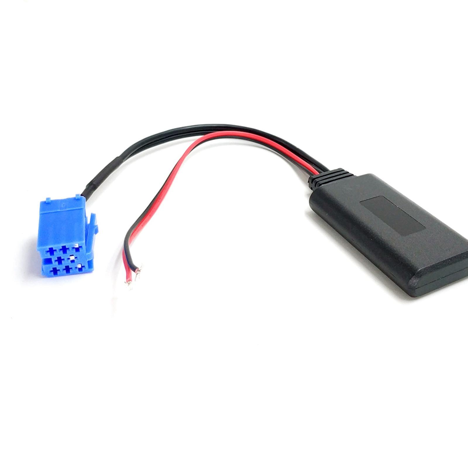 Bluetooth 5.0 AUX in Cable with Mic, Car Radio Cable for Blaupunkt Radio for Audi
