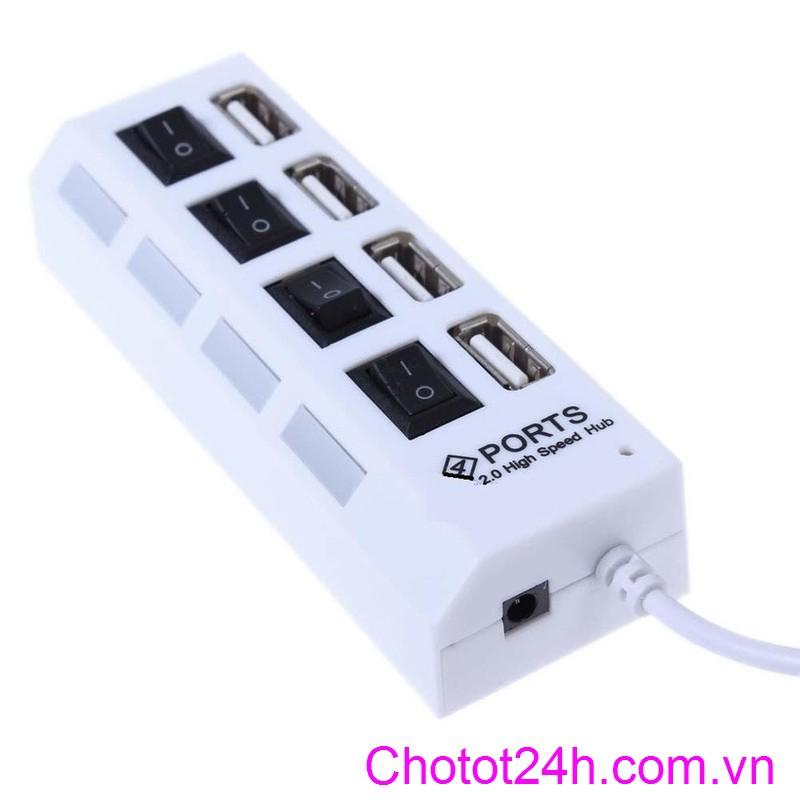 Hub USB 4 cổng hình ổ điện