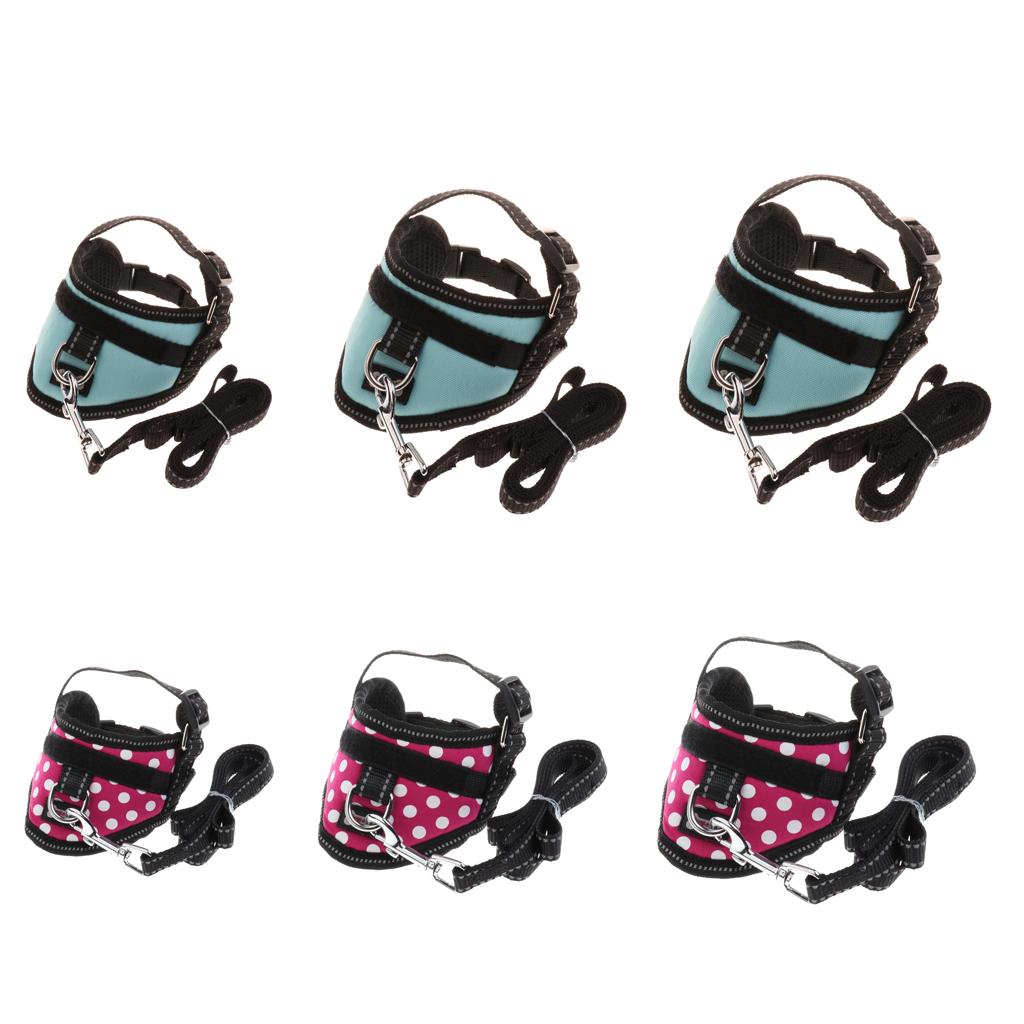 Adjustable Harness Walking Lead Leash Chest Strap For Pet Cat