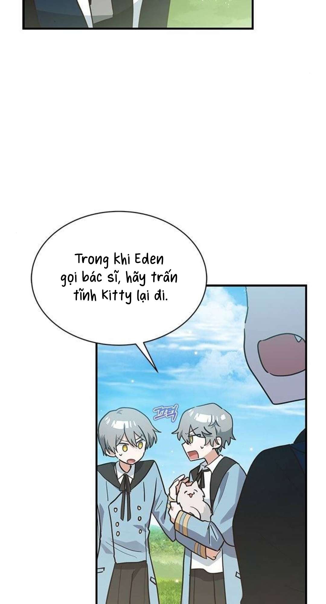 mèo con được gia tộc sói nhận nuôi? chapter 24 44