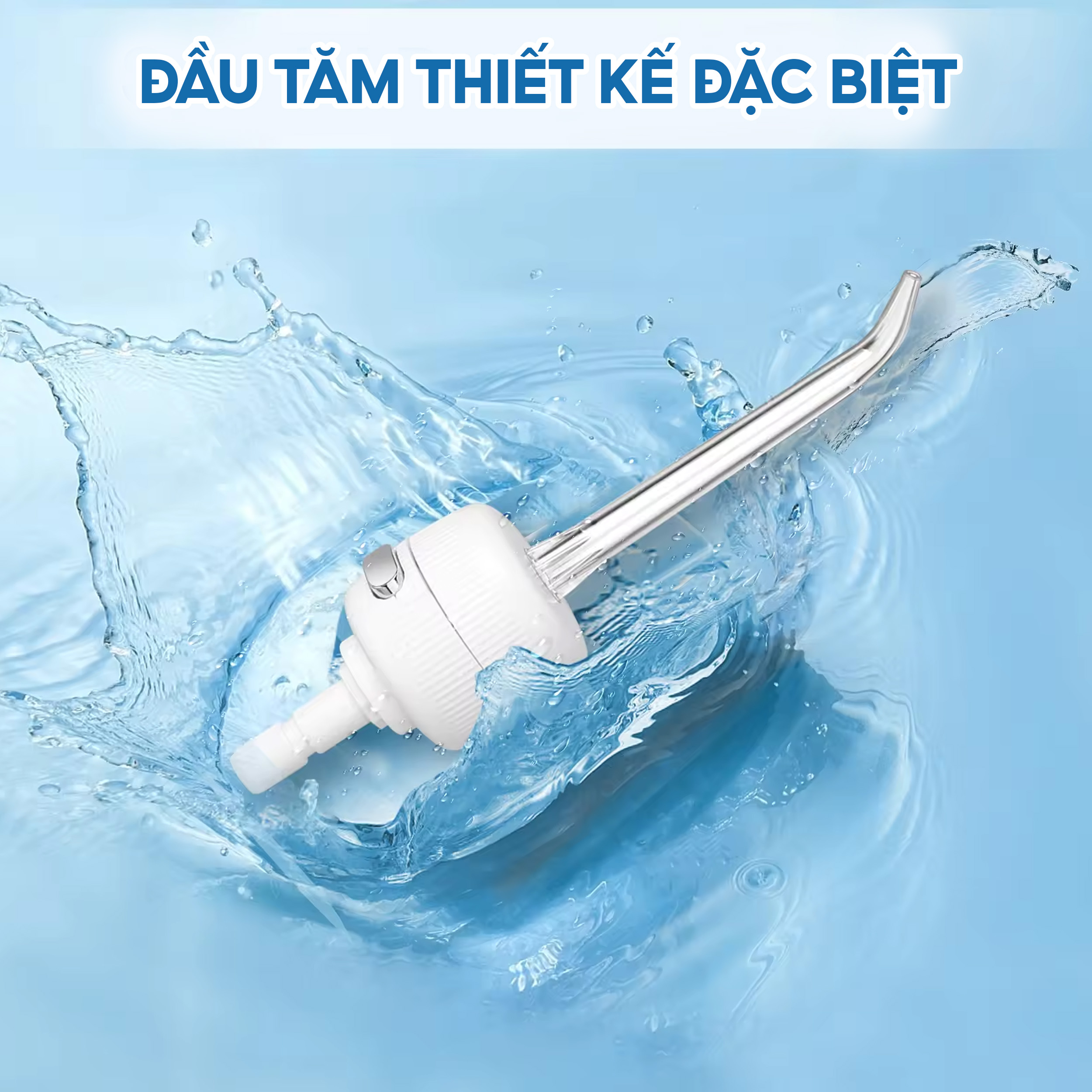 Đầu tăm nước cho máy h2ofloss với 30 viên trắng răng cho hơi thở thơm mát và răng trắng sáng tự nhiên