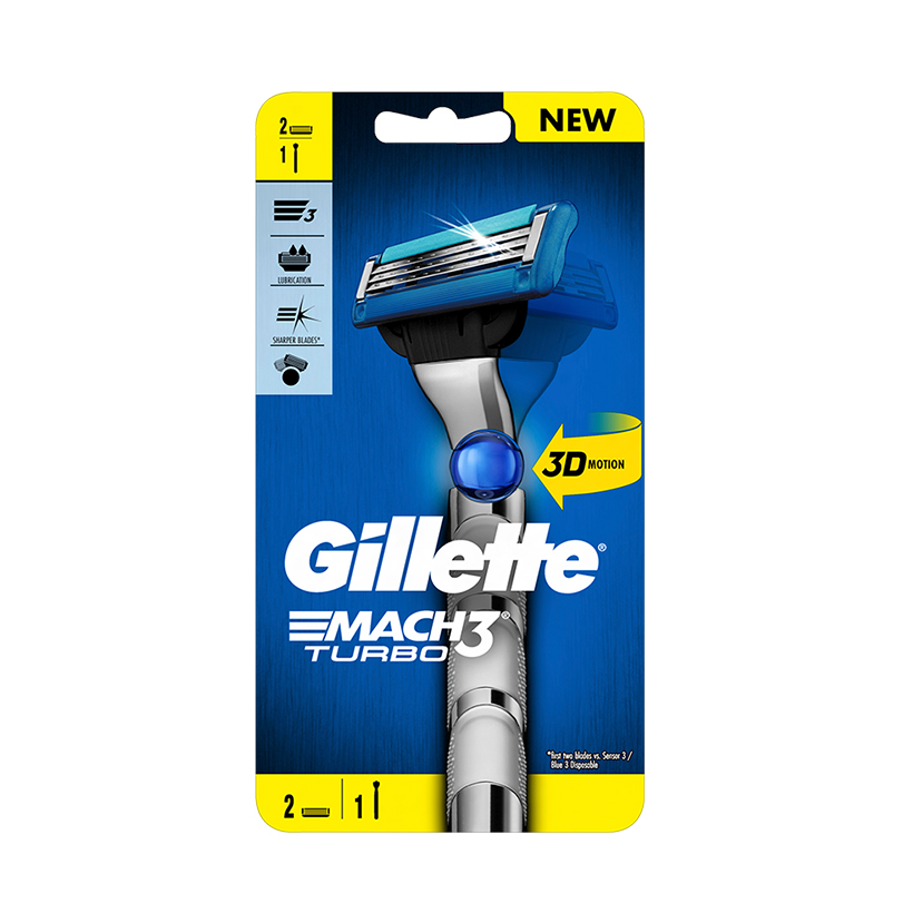 Dao Cạo GILLETTE Mach3 Turbo 3D