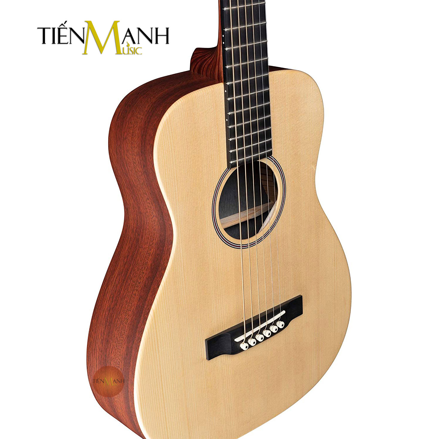 [Có EQ] Đàn Guitar Acoustic Martin Little LX1E Hàng Chính Hãng - Kèm Bao Đựng, Móng Gẩy DreamMaker