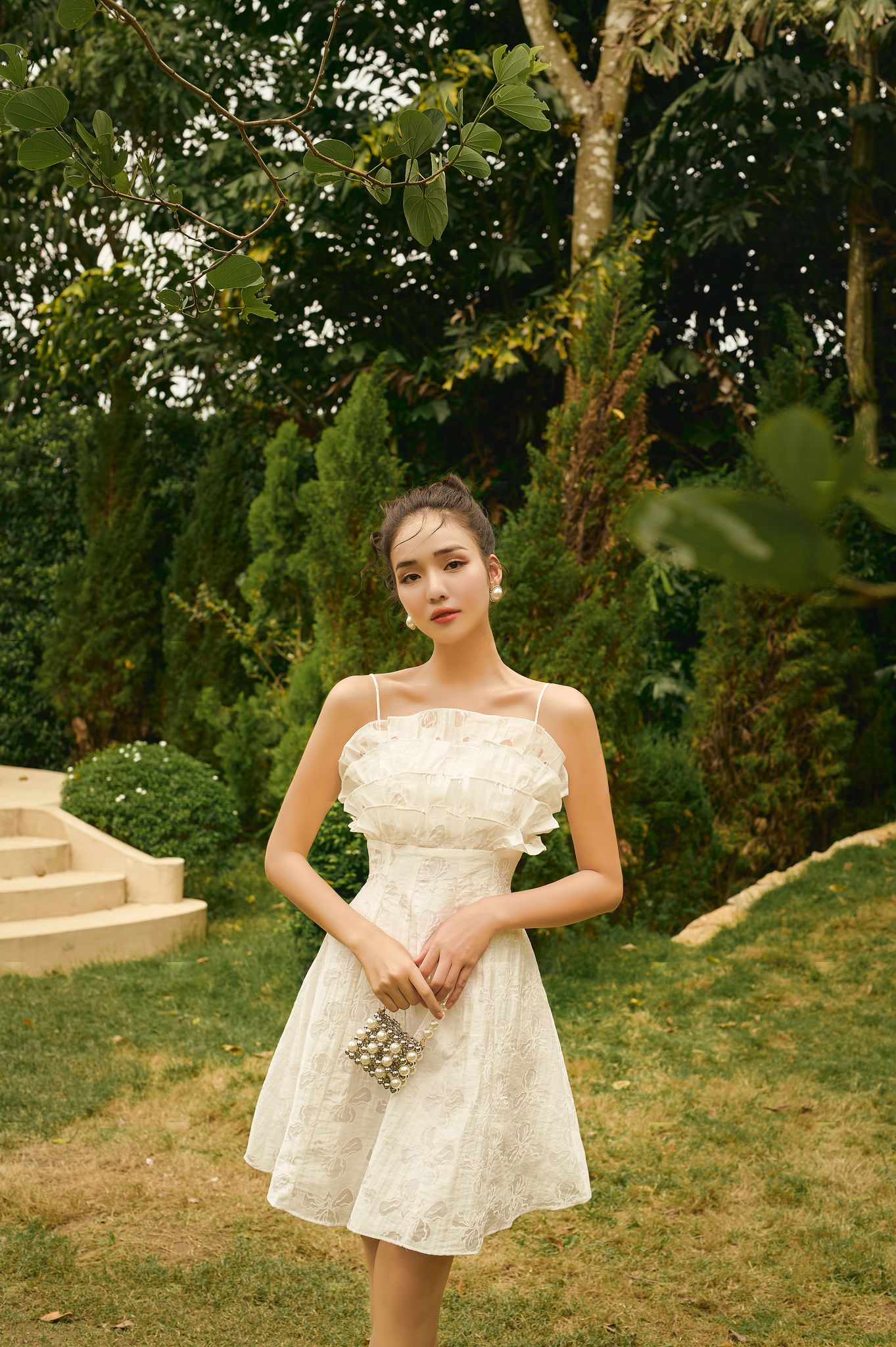 OLV - Đầm Ashley Ruffle Dress