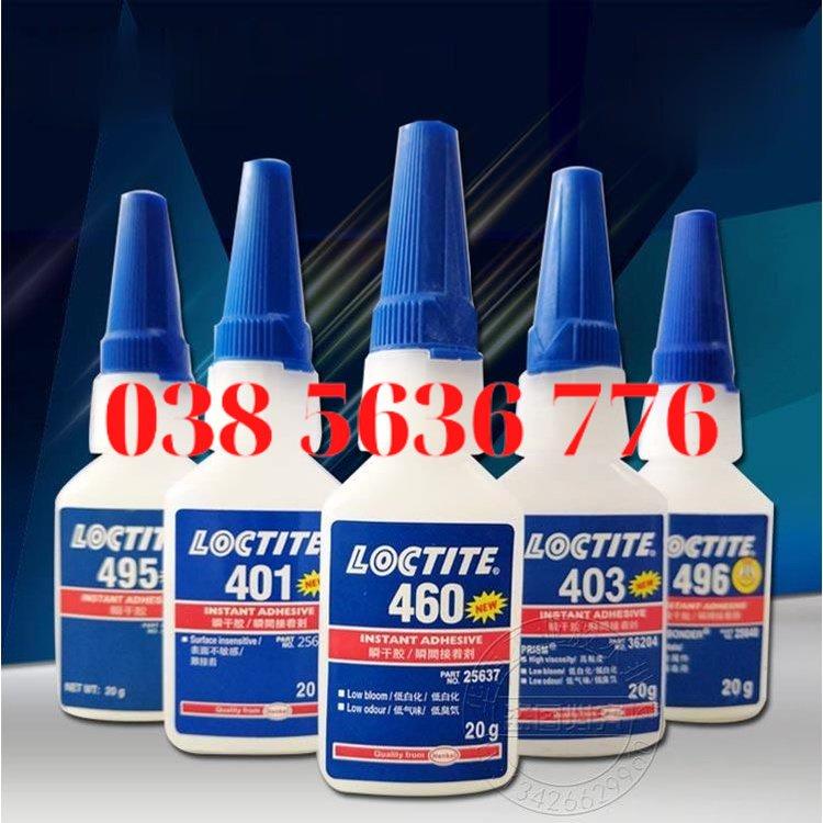 Keo Loctite 495 401 403 406 460 38 496 480 498, Keo Chịu Nhiệt Độ Cao