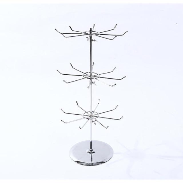 Kệ inox xoay treo phụ kiện