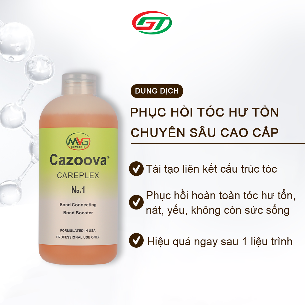 Phục Hồi Tóc Cazoova Careplex No.1 Nuôi Dưỡng & Phục Hồi Tóc Hư Tổn 300ml & 700ml