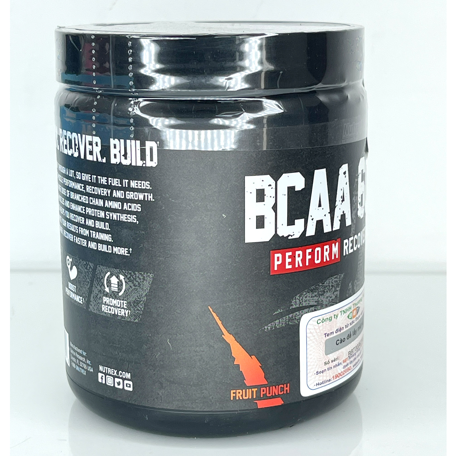 Combo BCAA 6000 của Nutrex hộp 30 lần dùng hỗ trợ tăng sức bền, sức mạnh, phục hồi và phát triển cơ bắp trong tập cho người tập GYM &amp; Bình lắc 600ml (Mẫu ngẫu nhiên)