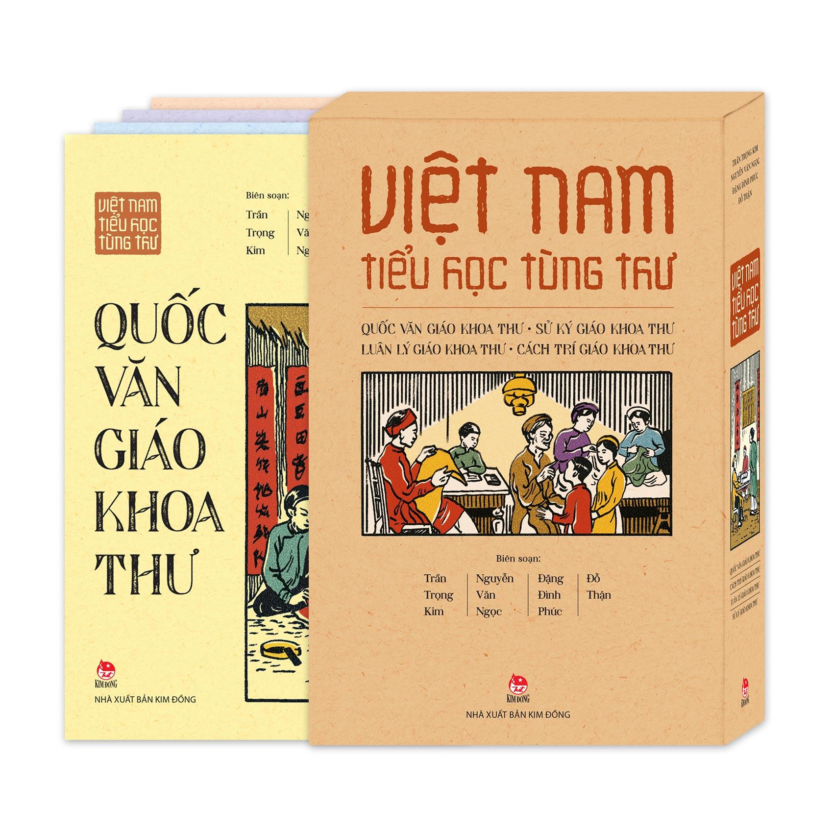 Sách - Boxset Việt Nam Tiểu Học Tùng Thư (Hộp 4 Cuốn) (Tái Bản 2025)