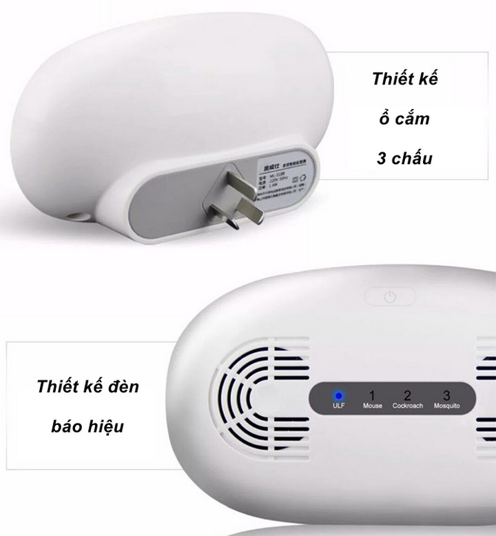 Máy Đuổi Chuột, Gián, Muỗi Siêu Âm ULF Tech Home 3.0 - Home and Garden