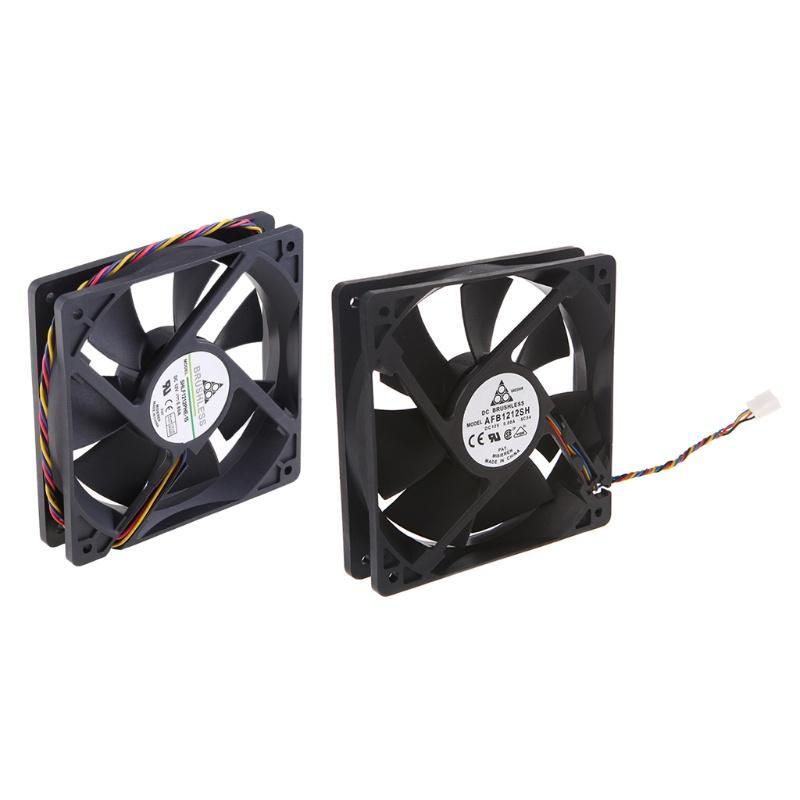 Quạt Tản Nhiệt Không Chổi Than Rx 120x120 X 25mm Dc12V 0.80a 7 Lưỡi 12025 Cho Delta Afb1212Sh