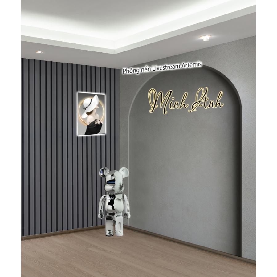 Background Livestream 5D Cao Cấp Decor Sang Trọng Tạo Chiều Sâu - mẫu 6