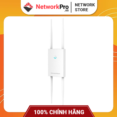 Bộ Phát WiFi Grandstream GWN7605LR (Hàng Chính Hãng) - Hỗ Trợ 100+ User, Chuẩn AC MU-MIMO 1.27Gbps (Không Kèm Nguồn)