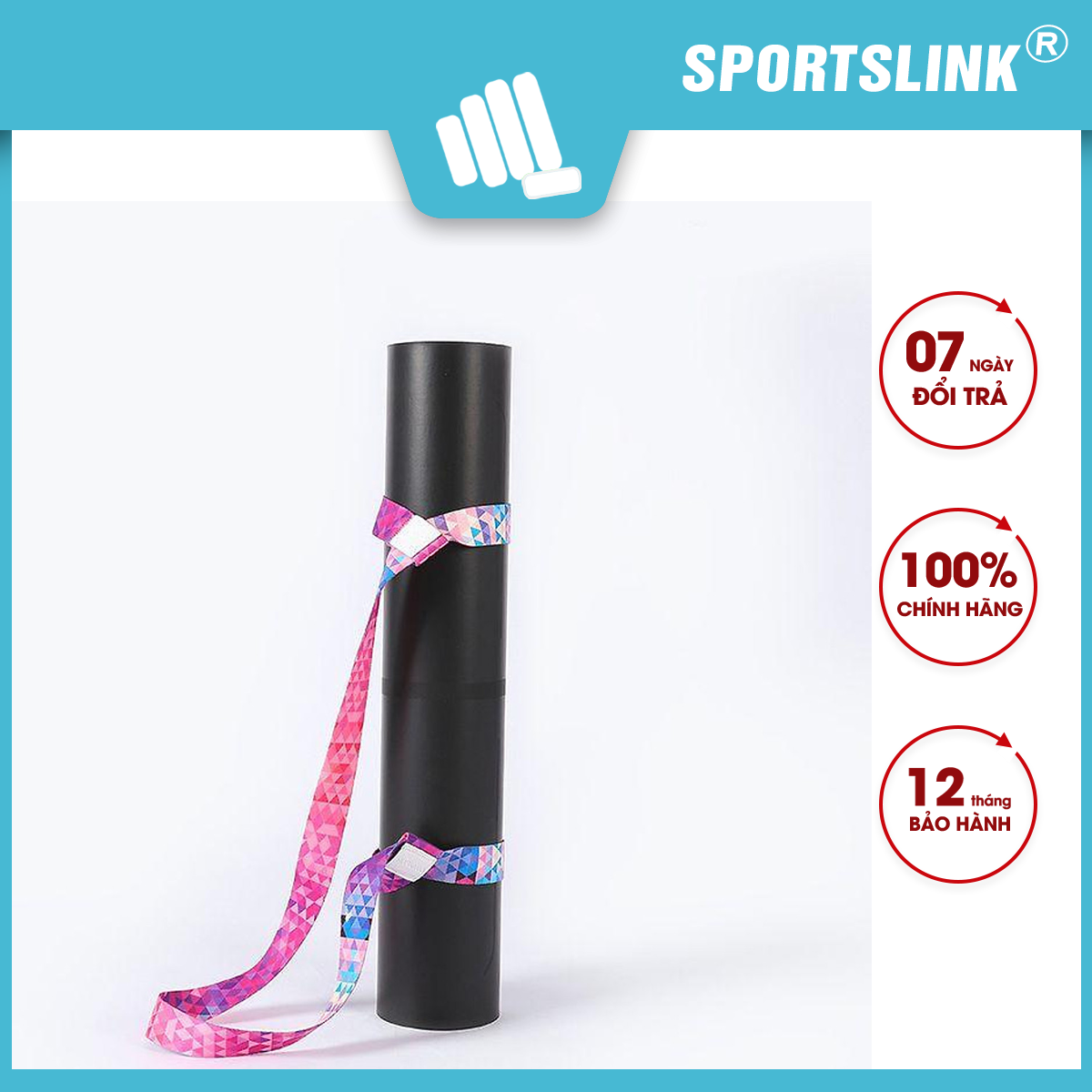 Dây đeo thảm yoga sợi bông Sportslink Gradient