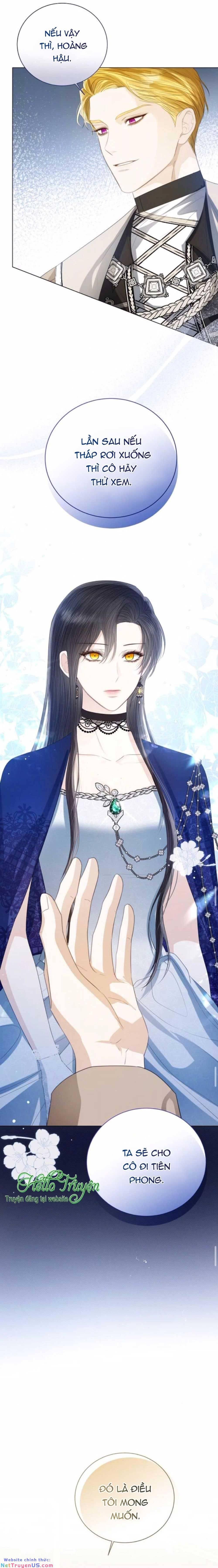 tôi sẽ từ bỏ vị trí hoàng hậu chapter 40.1 12