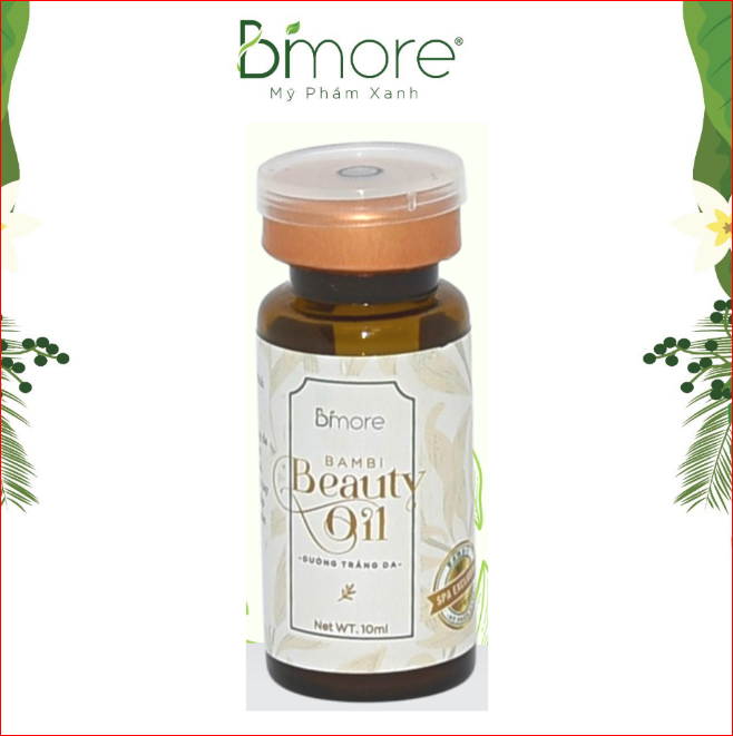 Dầu dưỡng da Bambi beauty oil giúp da trắng sáng đều màu_chai 10ml