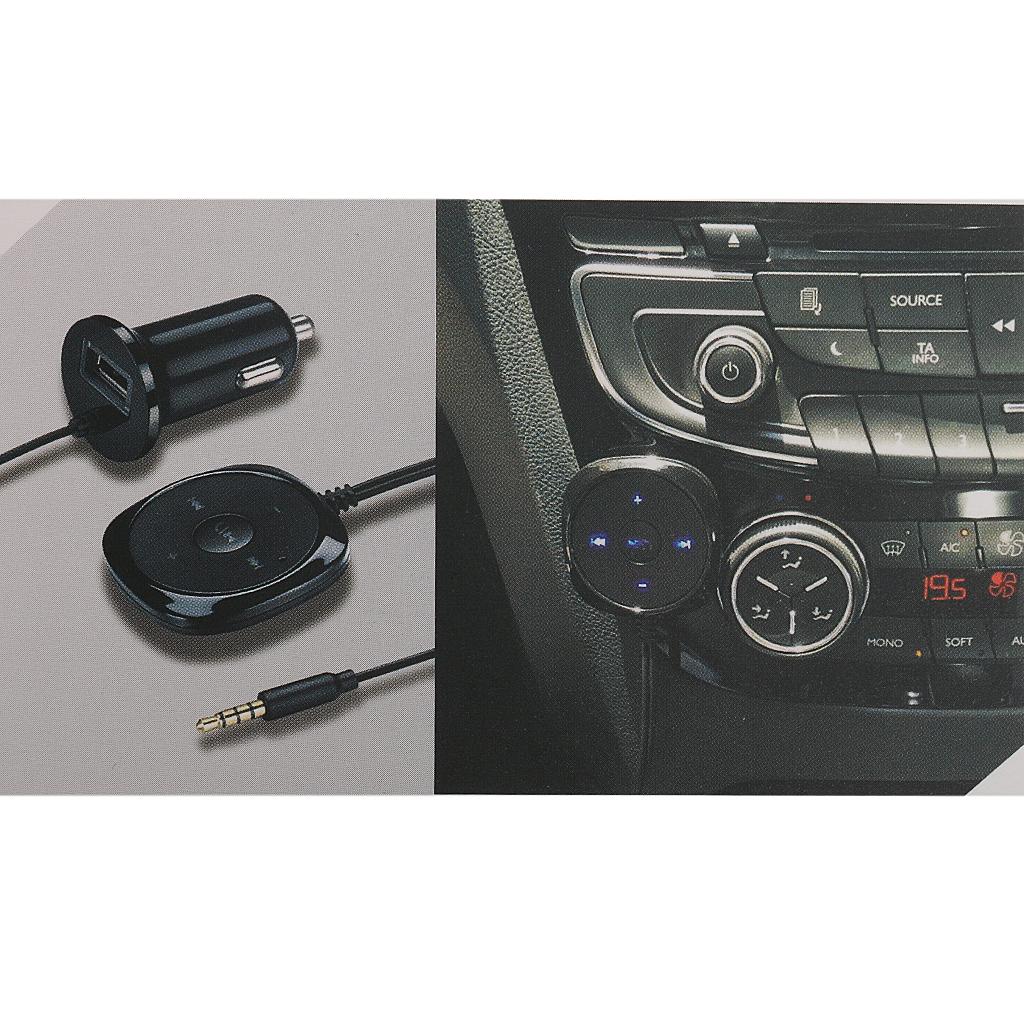 BC20 Bluetooth Handsfree Car Kit Supports 3.5mm AUX 5V/2.1A Device Charging